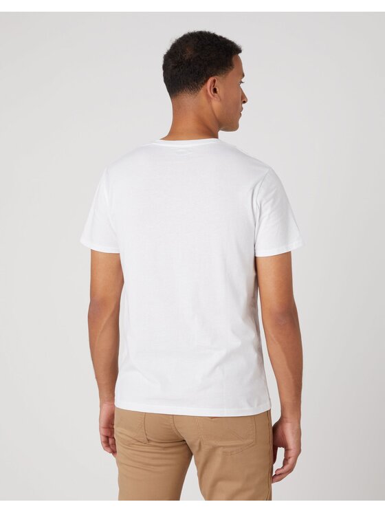 Wrangler Wrangler T-Shirt 2 PACK TEE Zielony Regular Fit