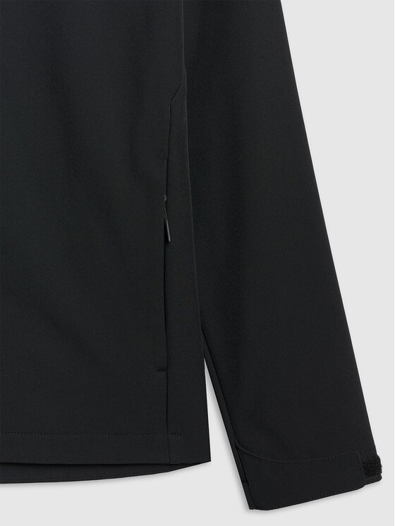 4F 4F Kurtka przejściowa MIDSHOP TEXTILE Czarny Regular Fit