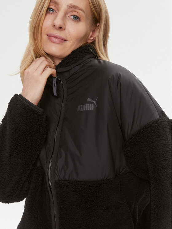 Puma Puma Übergangsjacke Hybrid 675371 Schwarz Regular Fit