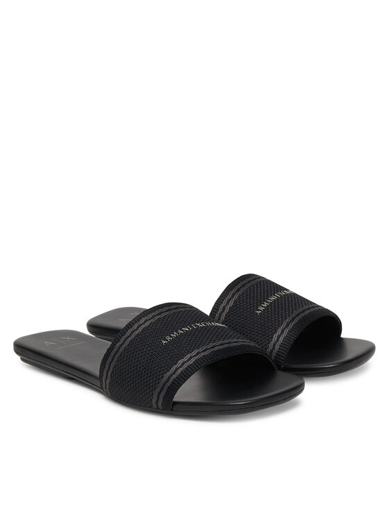 Armani Exchange Armani Exchange Šľapky XW002569 AF22793 MZ192 Čierna