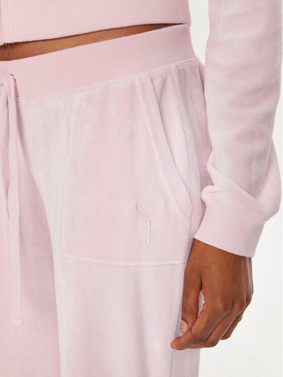 Juicy Couture Juicy Couture Spodnie dresowe Caisa JCSEBJ008 Różowy Slim Fit
