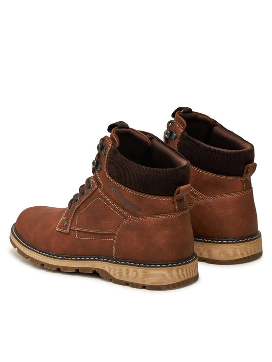 Jack&Jones Jack&Jones Gležnjarji Stratford 12257762 Rjava