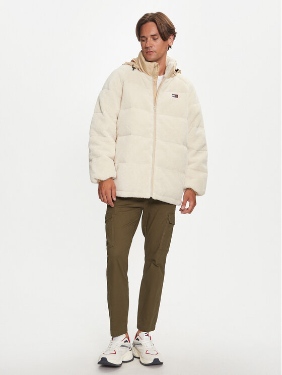 Tommy Jeans Tommy Jeans Giubbotto invernale DM0DM19638 Beige Regular Fit