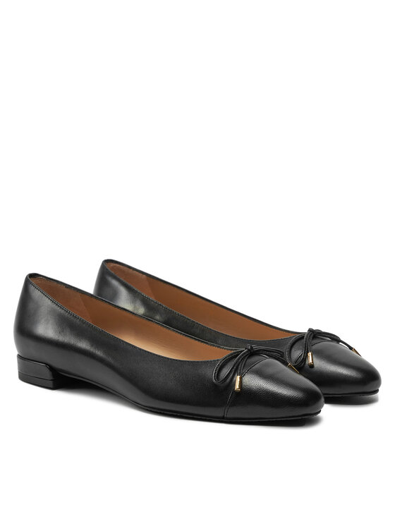 Stuart Weitzman Stuart Weitzman Μπαλαρίνες Sleek Bow Flat SJ598 Μαύρο
