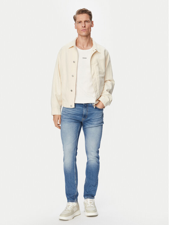 HUGO HUGO Džinsai Hugo 734 50556046 Mėlyna Extra Slim Fit