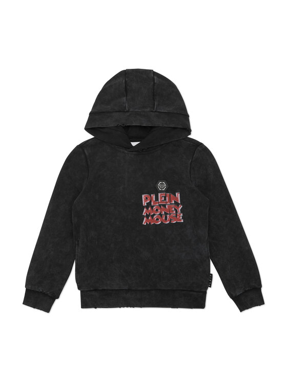 PHILIPP PLEIN PHILIPP PLEIN Bluza 28233 Czarny Regular Fit