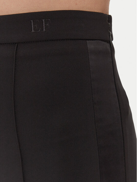 Elisabetta Franchi Elisabetta Franchi Hlače PA-082-51E2-V320 Crna Regular Fit