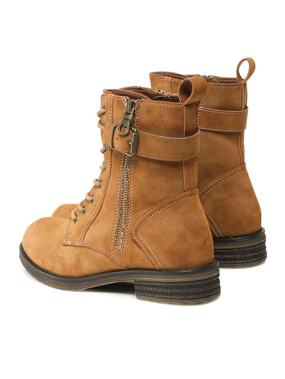 Clara Barson Clara Barson Schnürstiefeletten WS2702-10 Braun