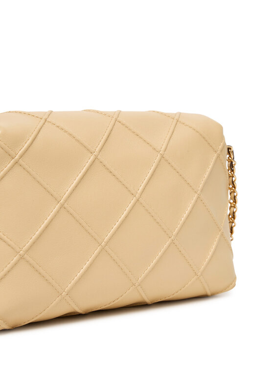 Tory Burch Tory Burch Ročna torba Fleming Small 169226 Kremna