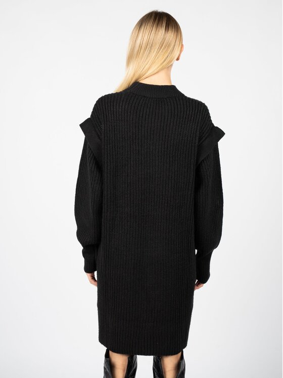 Silvian Heach Silvian Heach Sukienka codzienna PGA22120VE Czarny Regular Fit