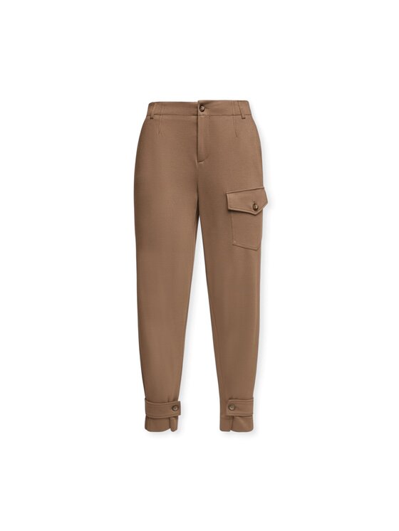 Elena Mirò Elena Mirò Pantaloni di tessuto P171P000374N022 Marrone Regular Fit