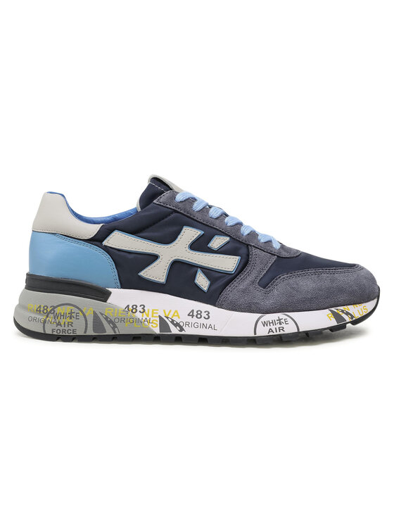 Sneakers Premiata Mick 1280E Grey/Navy/Light Blue