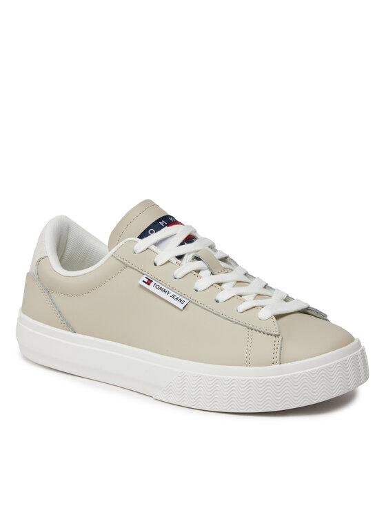 Tommy Jeans Tommy Jeans Laisvalaikio batai Tjw Cupsole Sneaker Ess EN0EN02508 Smėlio