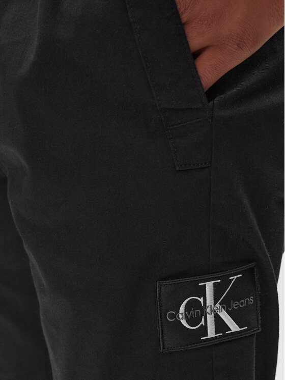 Calvin Klein Jeans Calvin Klein Jeans Joggers Badge J30J325114 Negru Skinny Fit