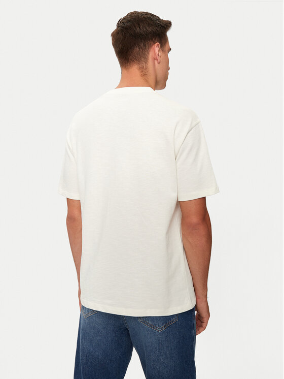 Guess Guess Tričko Z4BI00 KCE21 Écru Regular Fit