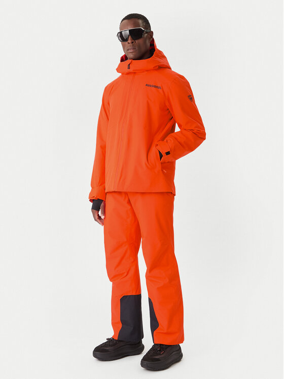 Rossignol Rossignol Lyžiarska bunda Rochrun RLOMJ23 Oranžová Regular Fit