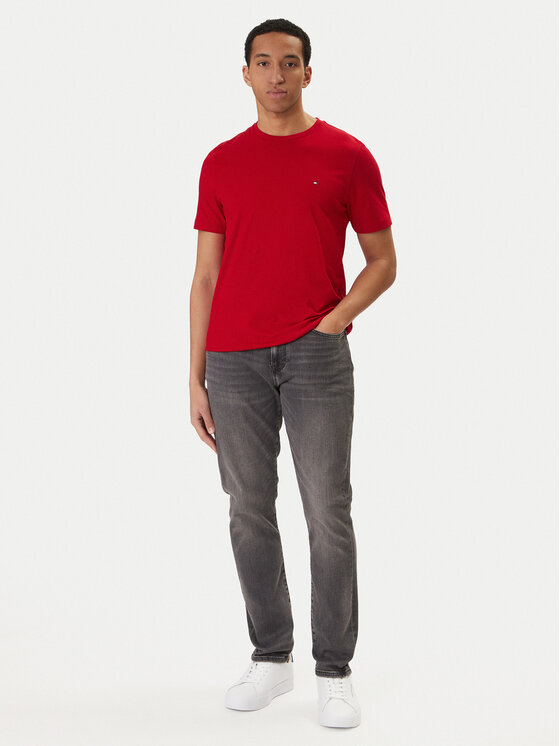 Tommy Hilfiger Tommy Hilfiger T-Shirt Ess Seasonal MW0MW39995 Czerwony Regular Fit