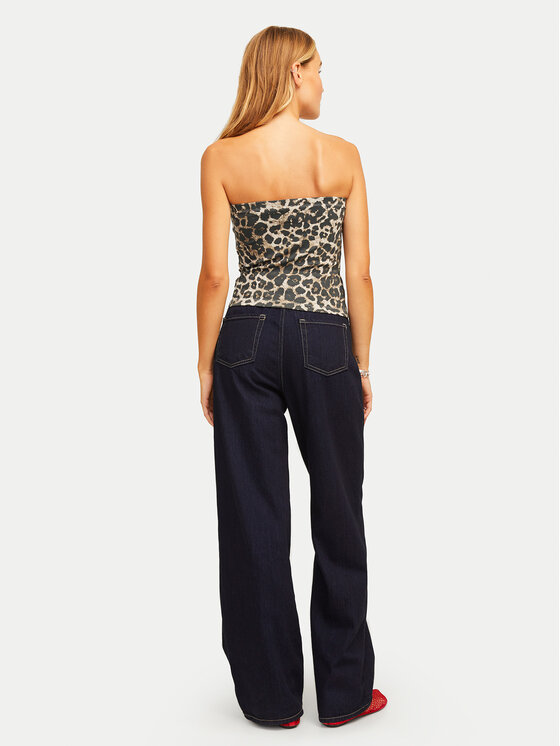 JJXX JJXX Top Fiona 12280486 Smeđa Slim Fit