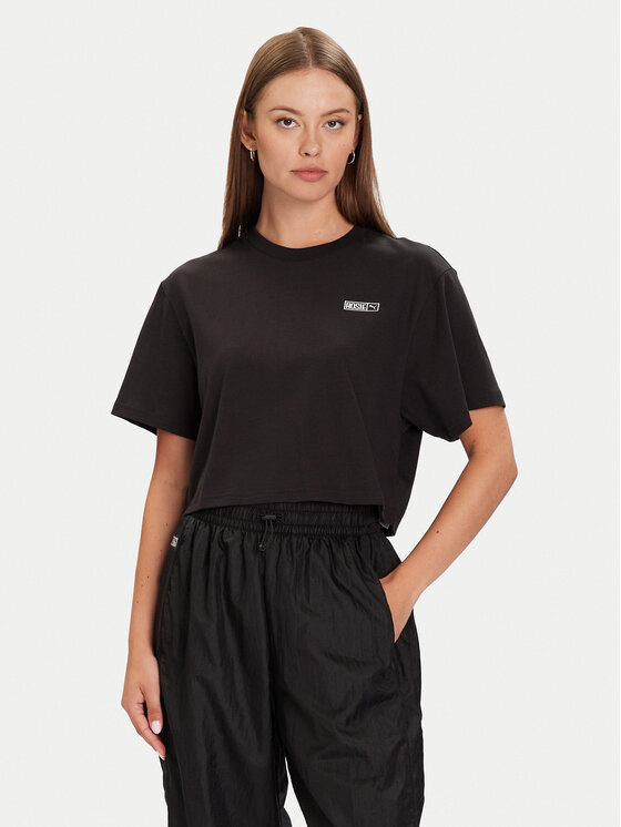 Puma Puma Тишърт PUMA X ROSÉ 633806 01 Черен Relaxed Fit
