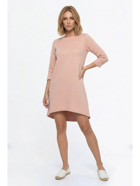 FIGL FIGL Sukienka codzienna M1363 Różowy Loose Fit