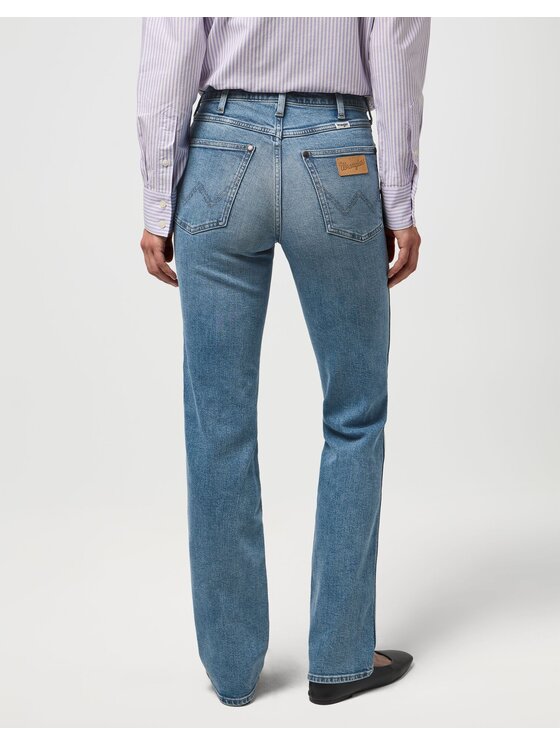 Wrangler Wrangler Jeansy STRAIGHT Niebieski Straight Fit