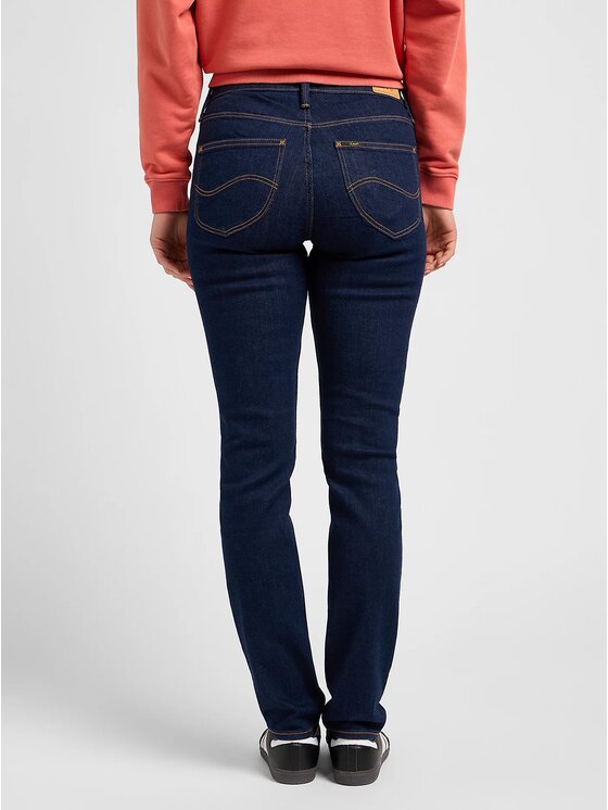 Lee Lee Jeansy ELLY Niebieski Slim Fit