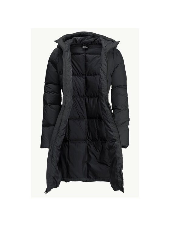 Jack Wolfskin Jack Wolfskin Kurtka puchowa 1206132_6000 Czarny Regular Fit