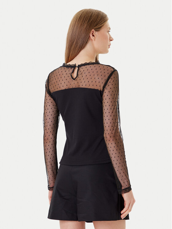 Morgan Morgan Bluza 252-TIPO 979 Črna Slim Fit