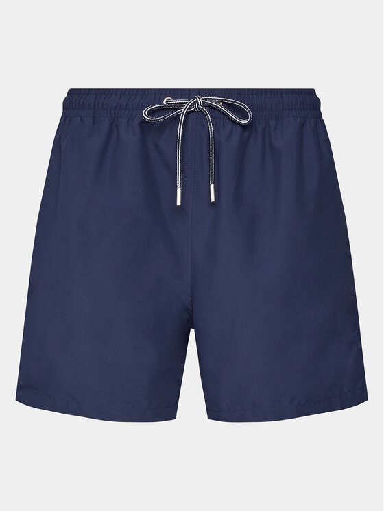 HOM HOM Plavecké šortky 402537 Tmavomodrá Regular Fit