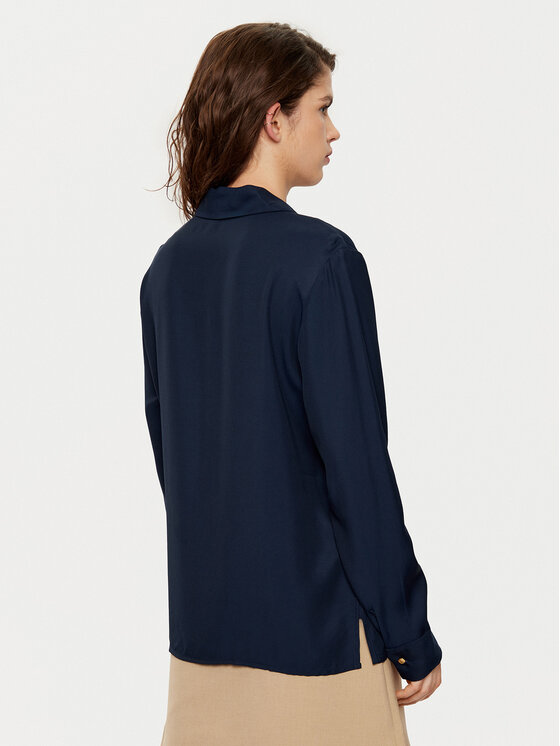 Tommy Hilfiger Tommy Hilfiger Ing WW0WW44045 Sötétkék Regular Fit