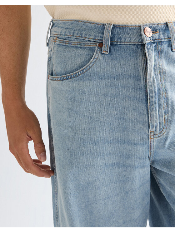 Wrangler Wrangler Jeansy BAGGY Niebieski Oversize