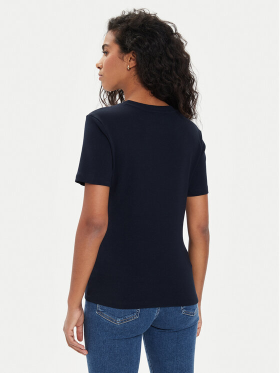 Tommy Hilfiger Tommy Hilfiger T-shirt New Cody WW0WW40587 Plava Slim Fit