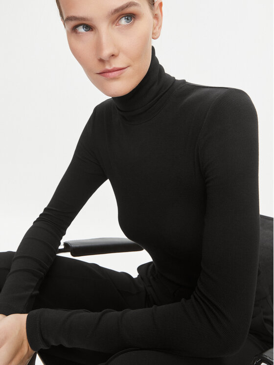 Calvin Klein Calvin Klein Rolák K20K206053 Čierna Slim Fit