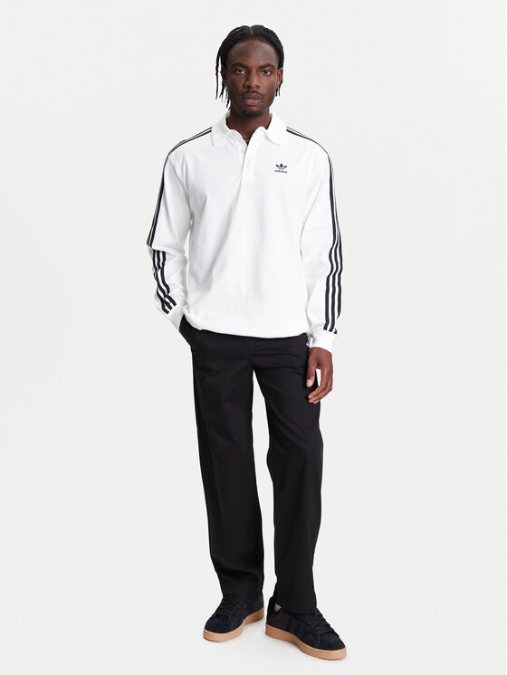 adidas adidas Polo adicolor Rugby IZ2459 Balts Regular Fit