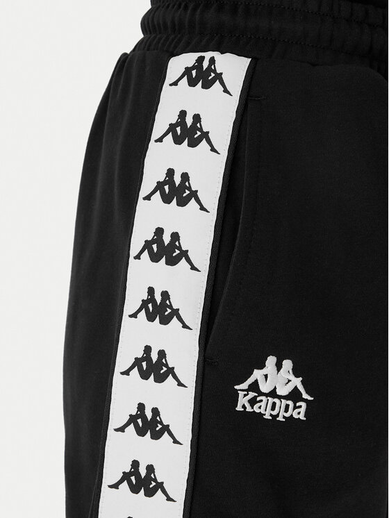 Kappa Kappa Спортни шорти Banda Ivissa 361R6NW Черен Regular Fit