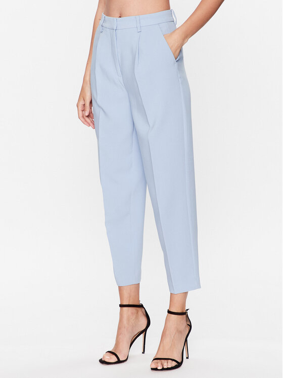 Bruuns Bazaar Bruuns Bazaar Παντελόνι υφασμάτινο Cindy Dagny BBW2393 Γαλάζιο Regular Fit