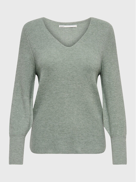 ONLY ONLY Sweter Atia 15230147 Zielony Regular Fit