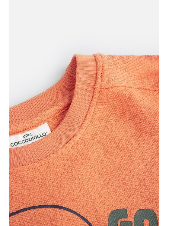 Coccodrillo Coccodrillo Tričko WC5143102SBK-006 Oranžová Regular Fit