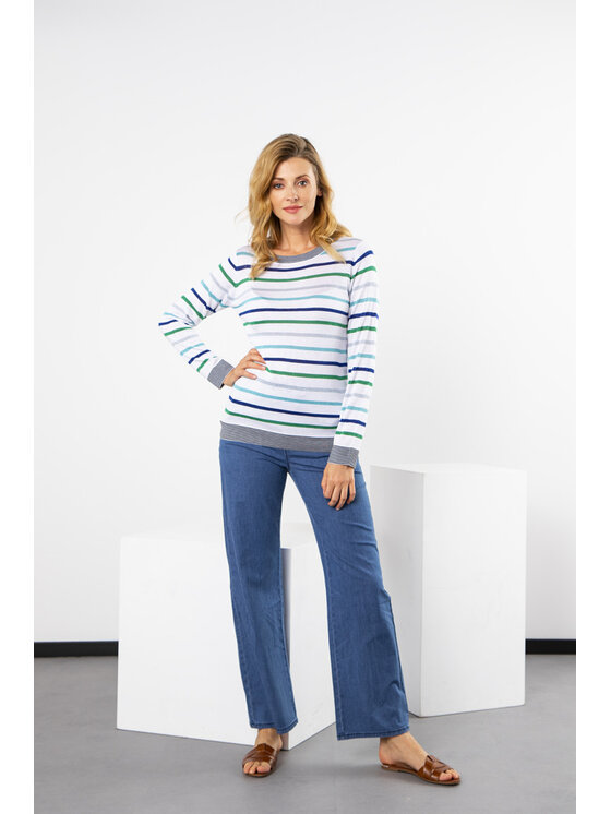 QUIOSQUE QUIOSQUE Sweter QUIOSQUE 6OO004121 Écru Regular Fit
