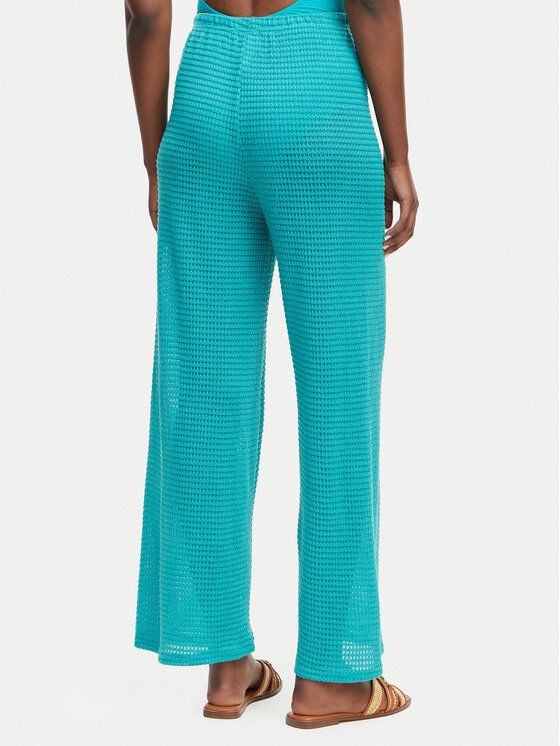 Ysabel Mora Ysabel Mora Spodnie materiałowe 86269 Turkusowy Loose Fit