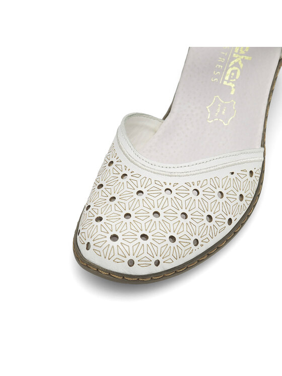 Rieker Rieker Sandali 40991-80 Bela