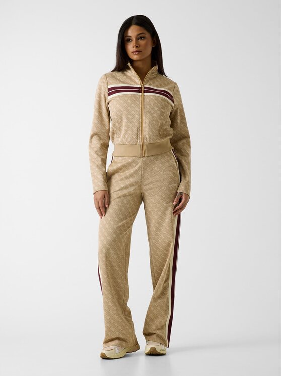 Guess Guess Bluza 181487 Beżowy Classic Fit