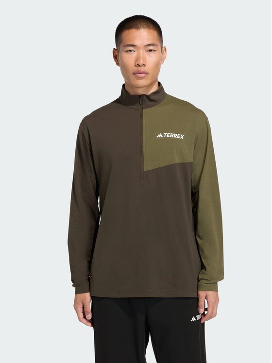 adidas adidas Koszulka techniczna 143621 Zielony Regular Fit