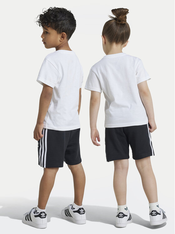 adidas adidas Póló és rövidnadrág adicolor JE1613 Fekete Regular Fit