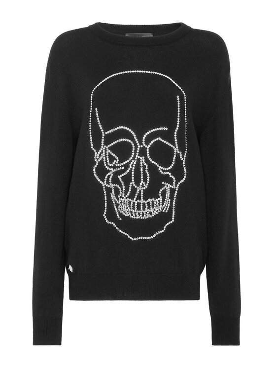 PHILIPP PLEIN PHILIPP PLEIN S dlhými rukávmi 2203 Čierna Regular Fit