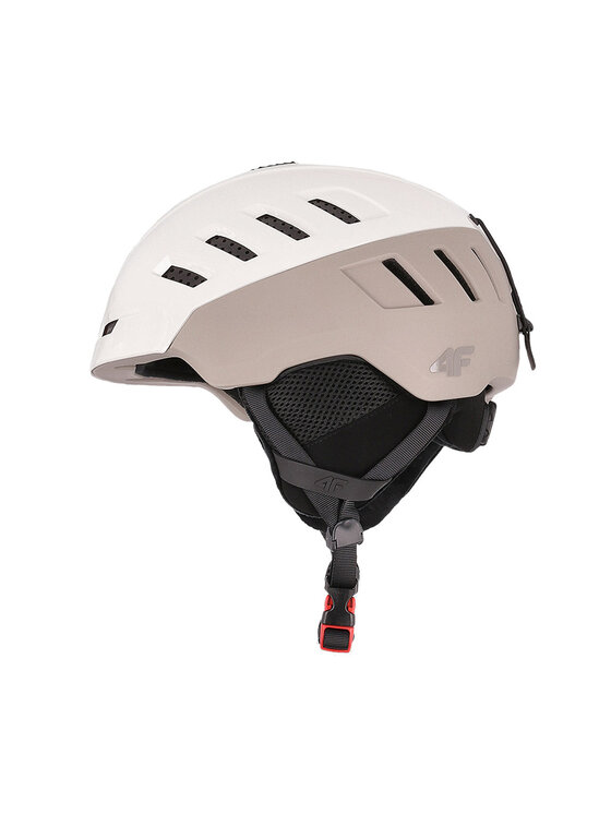 4F 4F Kask narciarski 4FWAW24AHELU072 Écru