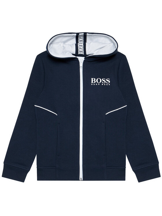 Felpa J25M09 S Blu scuro Regular Fit
