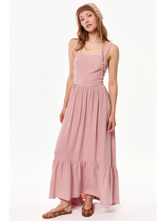 MANDRAGORA MANDRAGORA Vestito estivo Meg Rosa Basic Fit