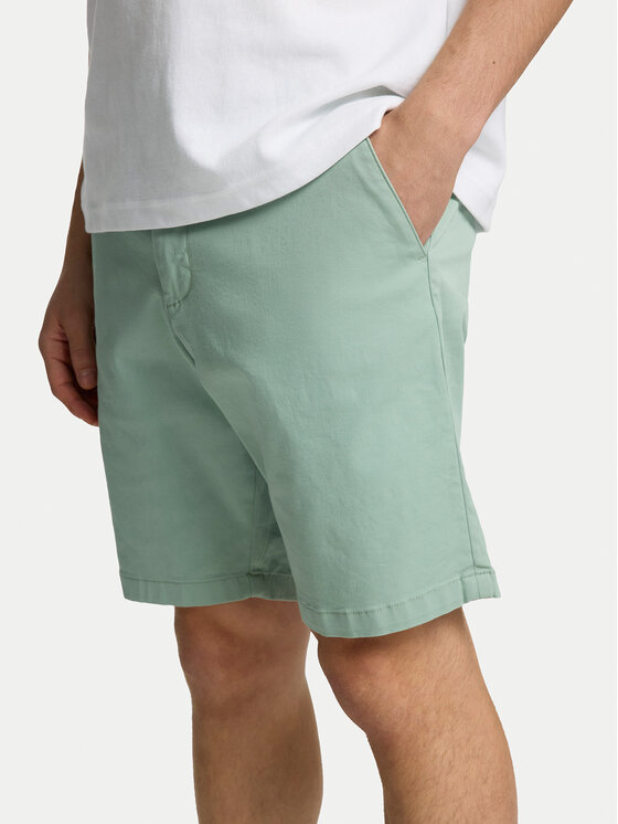 Selected Homme Selected Homme Pantalon scurți din material Miles 16092329 Verde Slim Fit