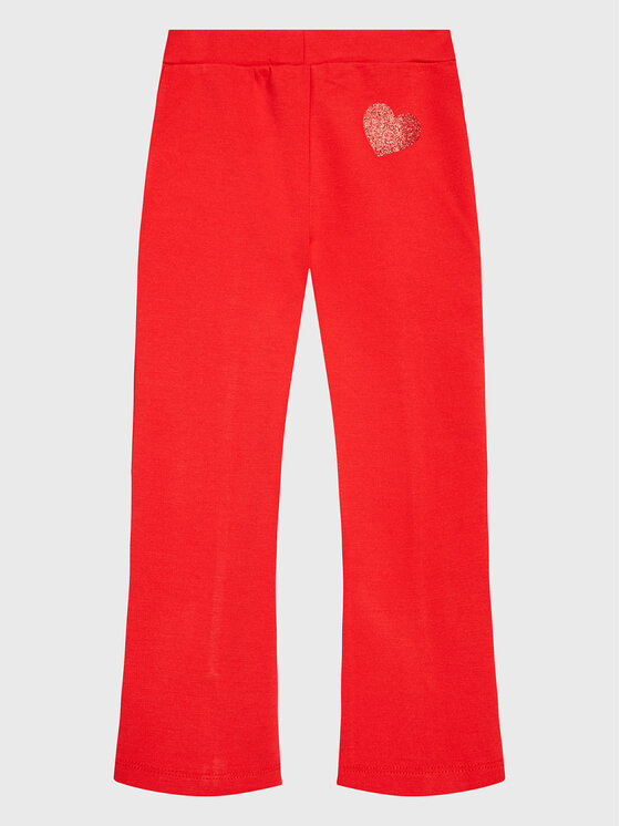 Original Marines Pantaloni din material DCA1524NF Roșu Regular Fit
